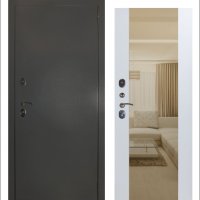 Эталон 3к серебро панель Софт Белый Макси зеркало с Фацетом